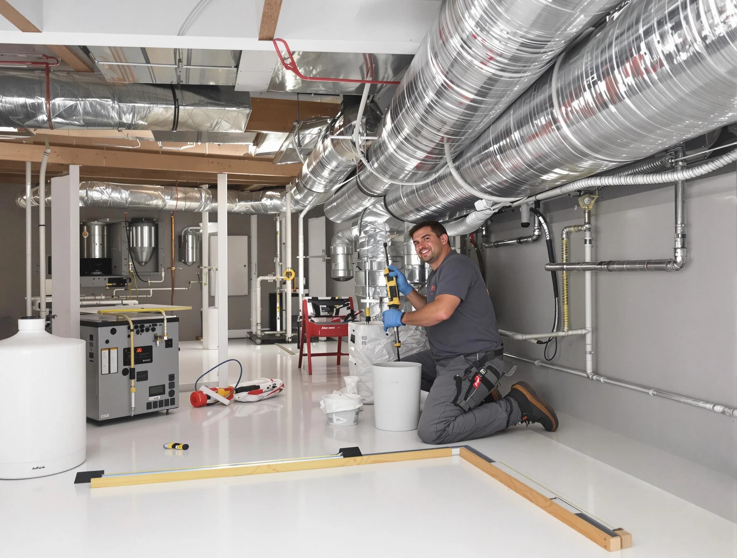 Professional duct sealing service by Mission Viejo Air Duct Cleaning in Mission Viejo